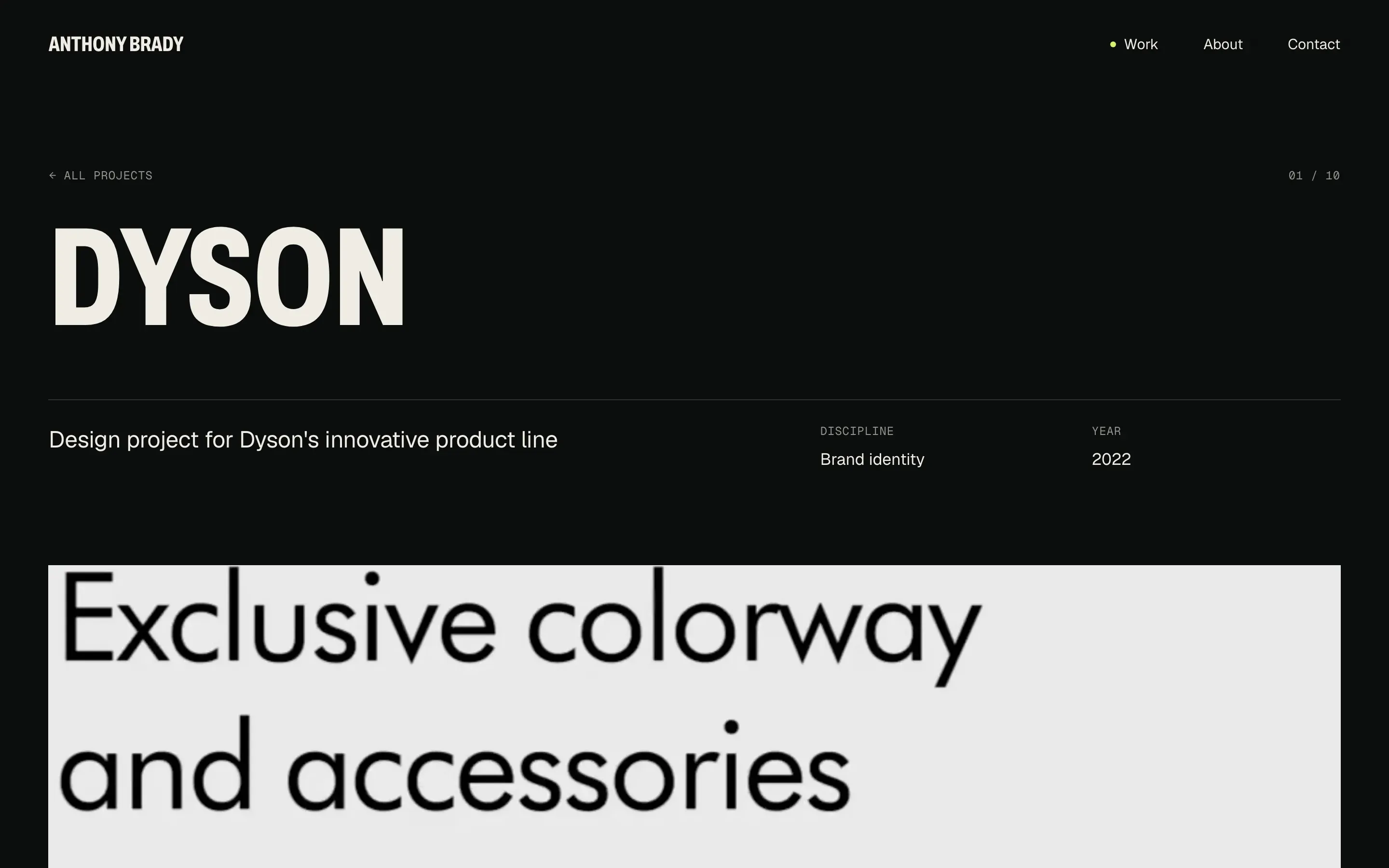 The Dyson project page.
